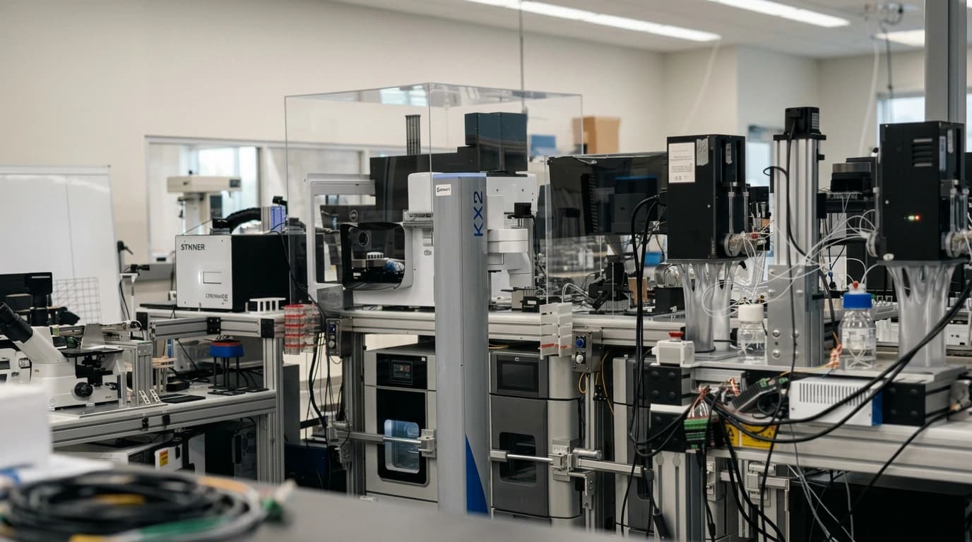 Our robotic lab runs your formulation — platform screenshot