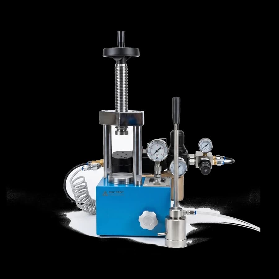 Benchtop press — instrument class integrated by Persist AI