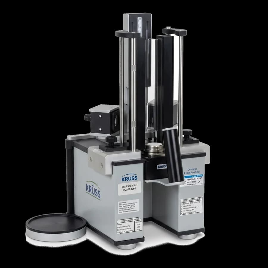 Dynamic foam analyzer — instrument class integrated by Persist AI